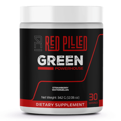Organic Super Greens - Strawberry Watermelon - 30 Servings - Red Pilled Supplements