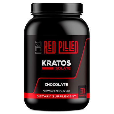 Kratos - Whey Protein Isolate (Chocolate) - 31 Servings - Red Pilled Supplements