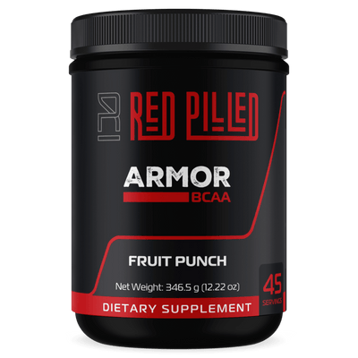 Armor - BCAA (Fruit Punch) - 45 Servings - Red Pilled Supplements
