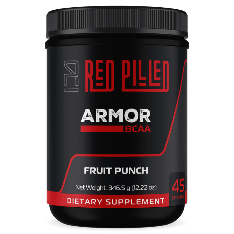 Armor - BCAA (Fruit Punch) - 45 Servings - Red Pilled Supplements