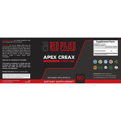 Apex CreaX - 60 Servings - Red Pilled Supplements 