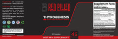 Thyrogenesis - 90 Capsules - 45 Servings - Red Pilled Supplements 