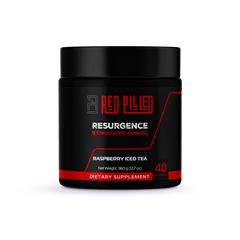 Resurgence - Pre-workout & Aminos (Raspberry Iced Tea) - 40 Servings - Red Pilled Supplements 